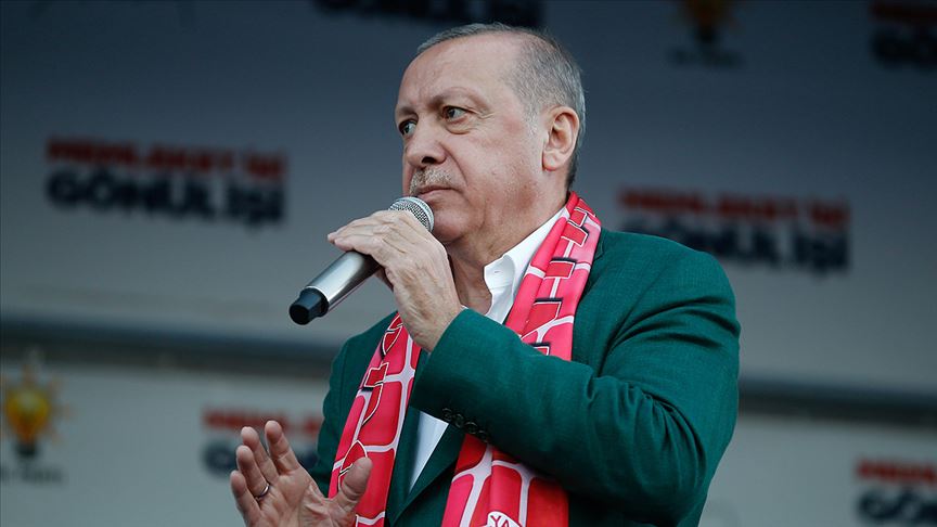 Cumhurbaşkanı Erdoğan: Oy için bölücülere taşeronluk yapanlar mücadelemizi idrak edemez