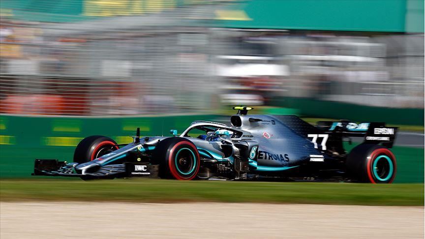 F1 Mercedes Driver Bottas Wins Season Opening