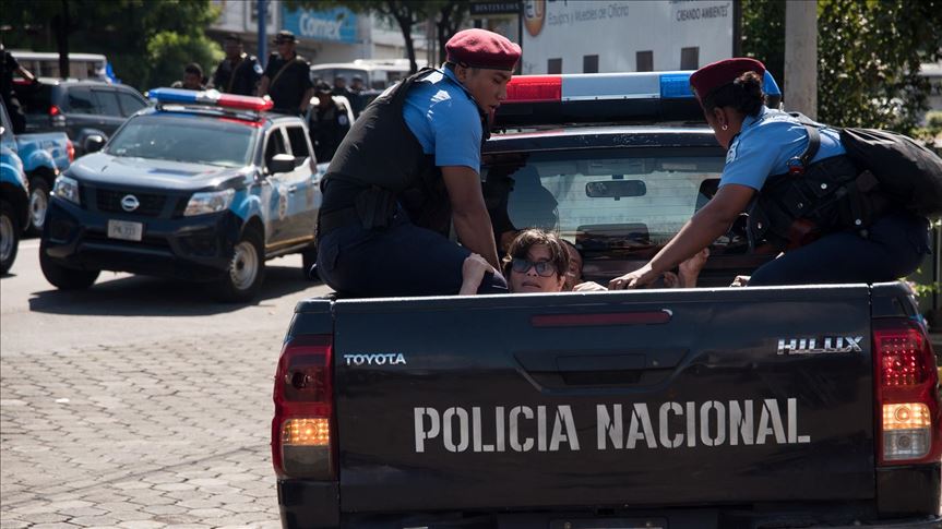 Policía de Nicaragua detuvo 164 personas durante marcha opositora