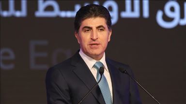 گوتاری نێچیرڤان بارزانی لە پێشانگای رۆژهەڵاتی ناوەڕاست بۆ گەشتیاری