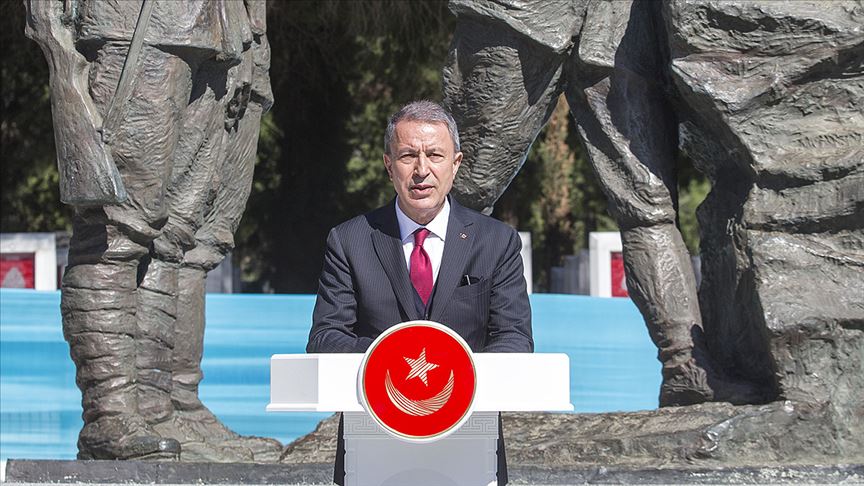 Milli Savunma Bakanı Akar: Bu katliam İslam ve Türk düşmanlığının geldiği noktayı göstermekte