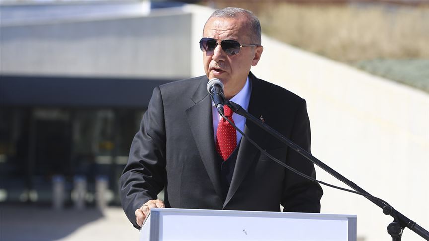 Cumhurbaşkanı Erdoğan: Troya Müzesi Çanakkale'yi tarihiyle yeniden buluşturma projesidir
