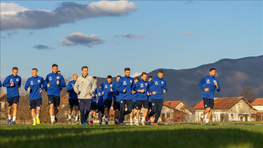 Počela ”operacija EURO 2020”: Reprezentativci BiH trenirali na Butmiru 