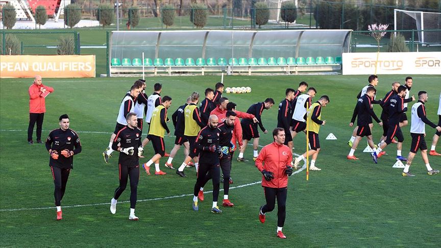 A Milli Futbol Takımı hazırlıklarını sürdürdü