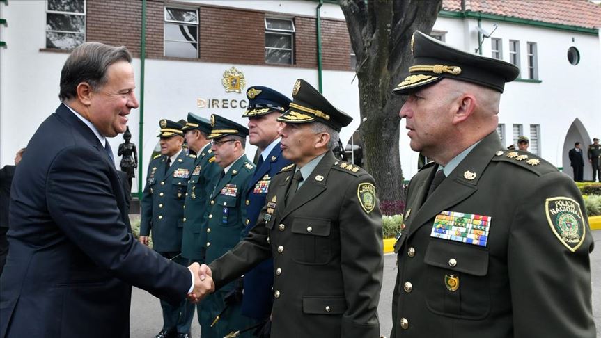 Presidente de Panamá inicia visita oficial a Colombia