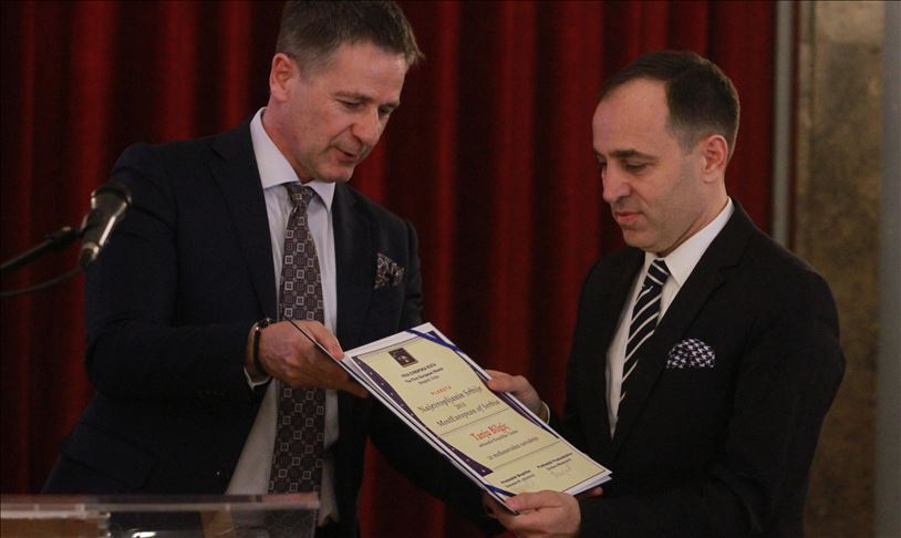 Ambasador Turske u Srbiji dobitnik nagrade "Najevropljanin"