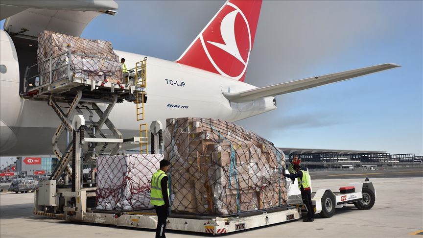 Turkish Cargo доставила первый груз в «Стамбульский аэропорт» 