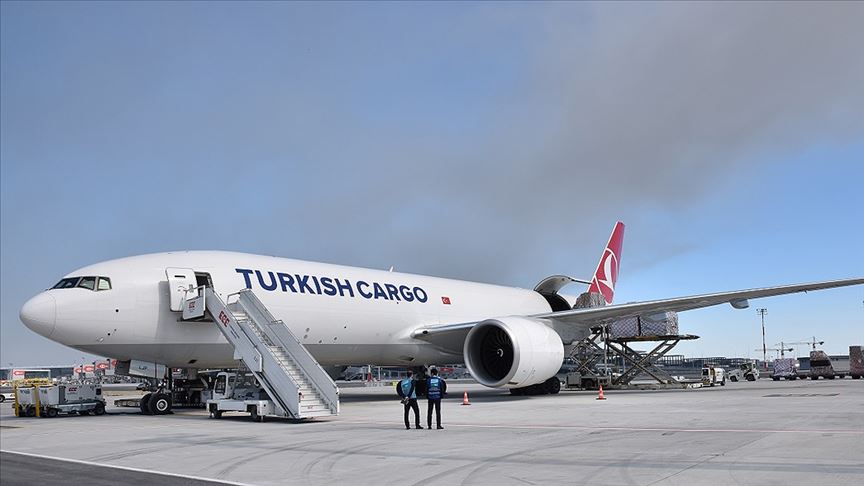 turkish cargo dan istanbul havalimani na ilk direkt sefer