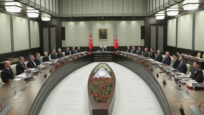 بیانیه پایانی نشست شورای امنیت ملی ترکیه