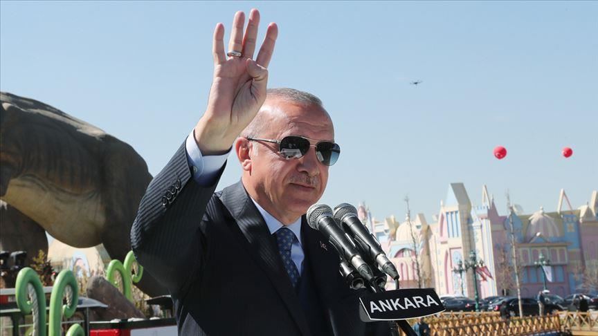 Erdogan inaugure le parc Wonderland Eurasia à Ankara