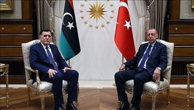 Erdogan reçoit le PM libyen, Fayez al-Sarraj
