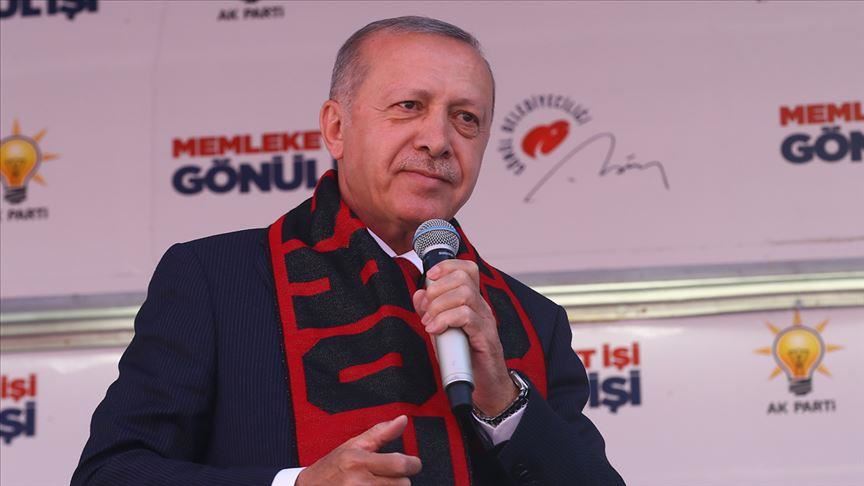 أردوغان: يجب أن نحقق انتصارا في الانتخابات لضرب الإرهاب 