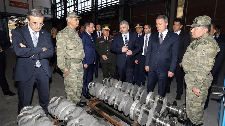 Milli Savunma Bakanı Akar Kayseri OSB'yi ziyaret etti