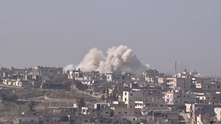 مقتل 5 مدنيين في قصف للنظام السوري على إدلب