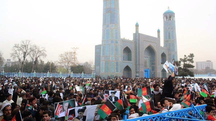برگزاری جشن نوروز در مزار شریف افغانستان