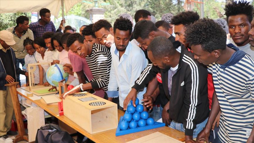 YEE'nin Mobil Matematik Müzesi Etiyopya'da