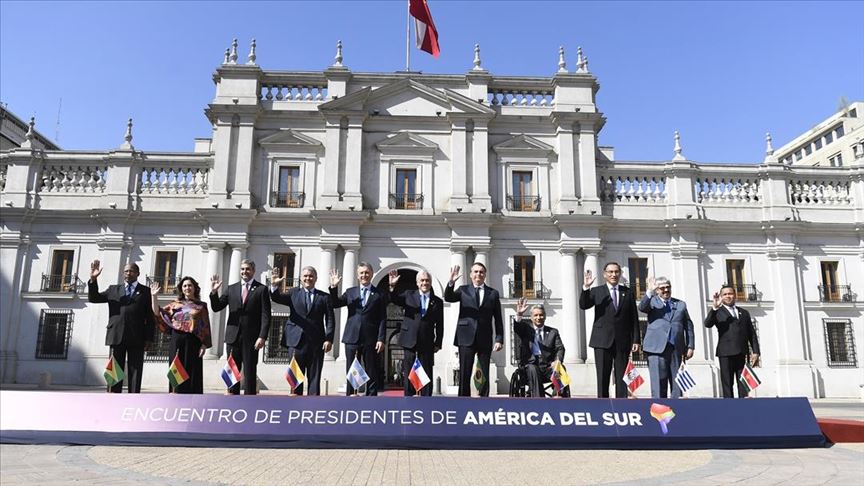 En Chile inició encuentro de Prosur que reúne a siete presidentes de la región 