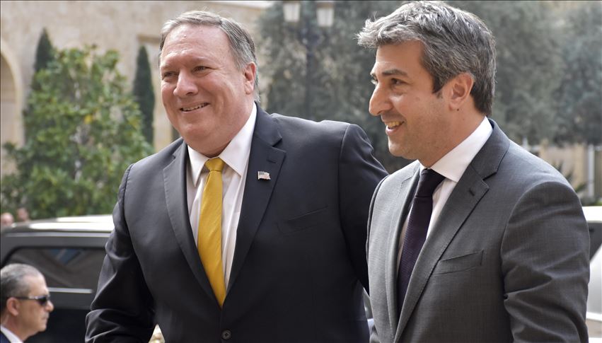 US secretary of state arrives in Beirut