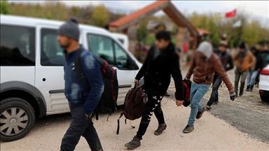 Turquie : 568 migrants irréguliers arrêtés à la frontière avec l'Europe