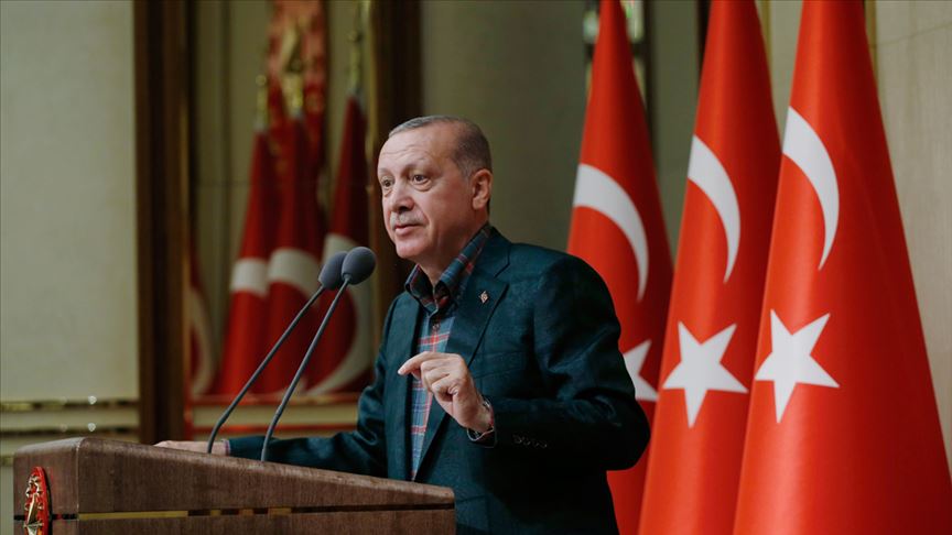 Cumhurbaşkanı Erdoğan'ın mesajına 'Bana emanet' yanıtı