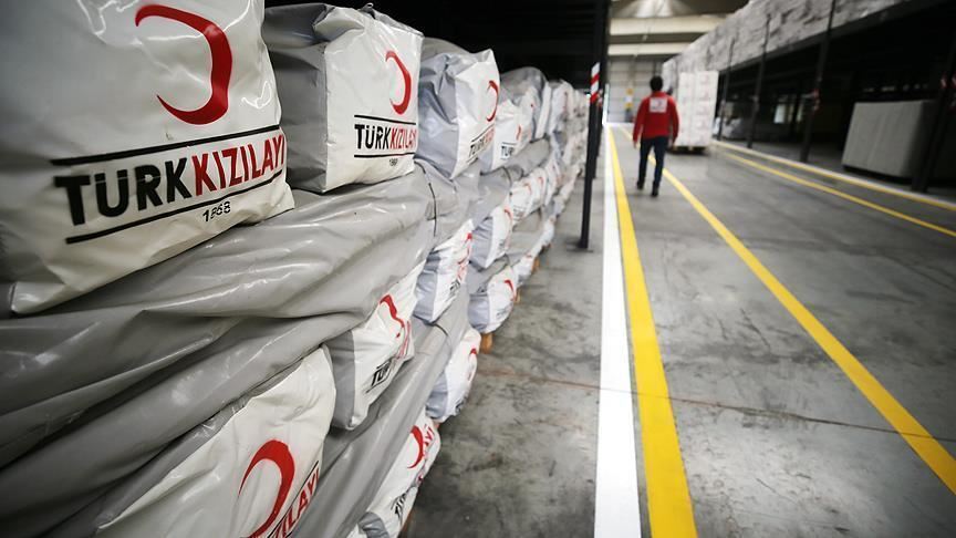 Turkish Red Crescent distributes food aid in Yemen