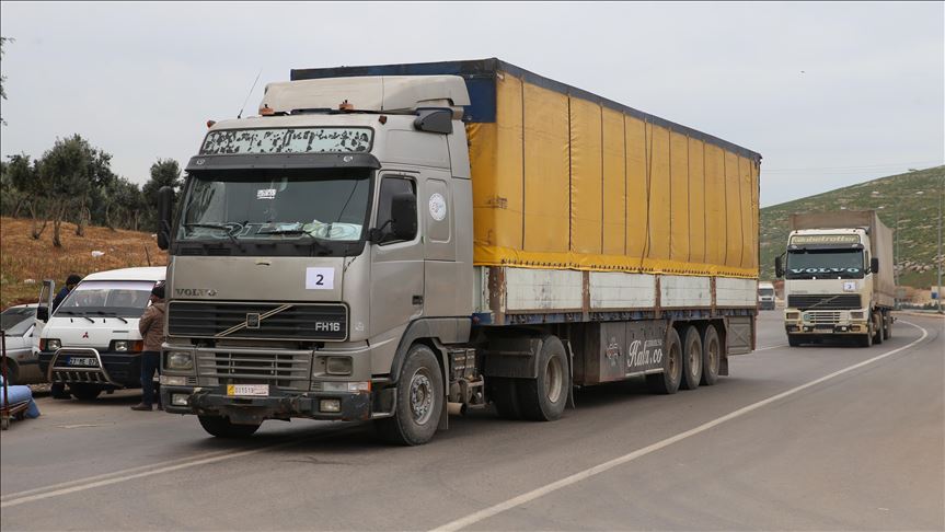 OKB dërgon 16 maune me ndihma në Siri