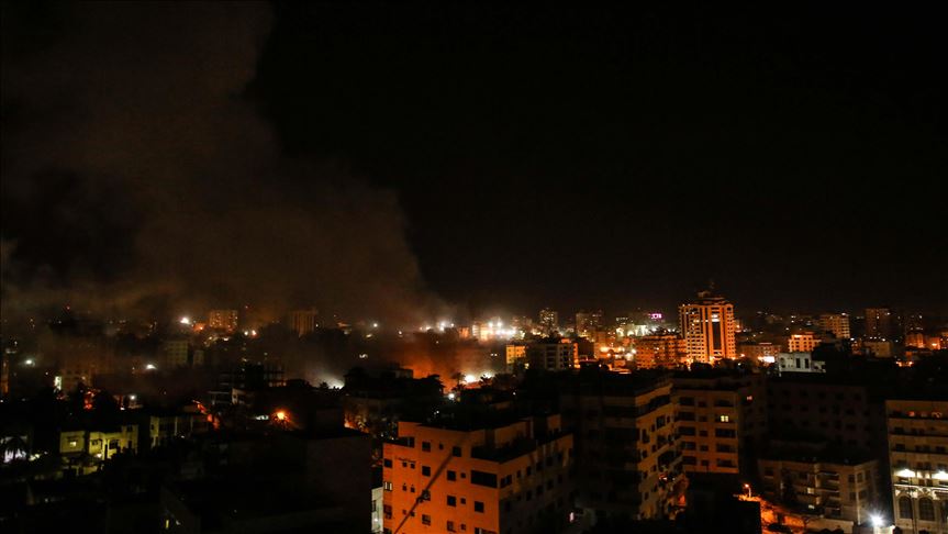 وساطة مصرية توقف إطلاق النار في غزة