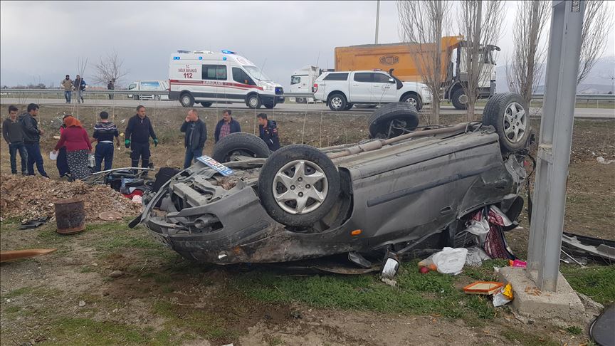 حادثه برای خودرو حامل یک خانواده ایرانی در ترکیه