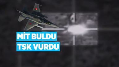 MİT buldu TSK vurdu