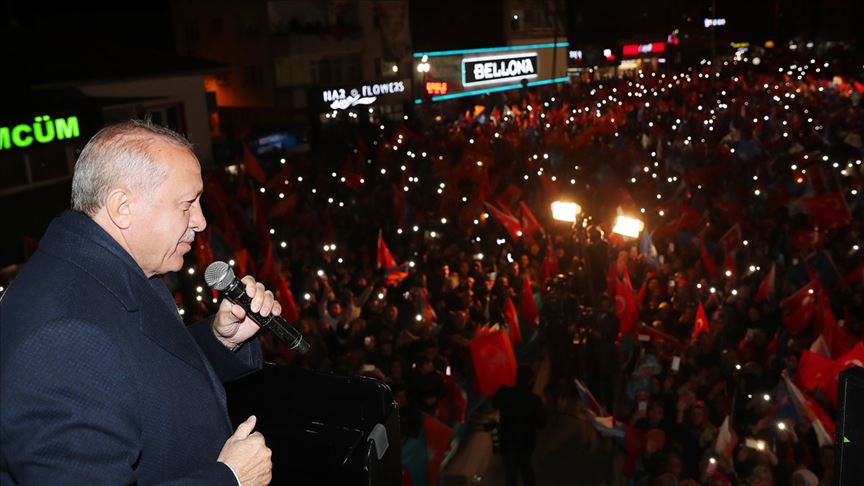 Cumhurbaşkanı Erdoğan: Milli iradenin karşısında mum gibi olacaklar