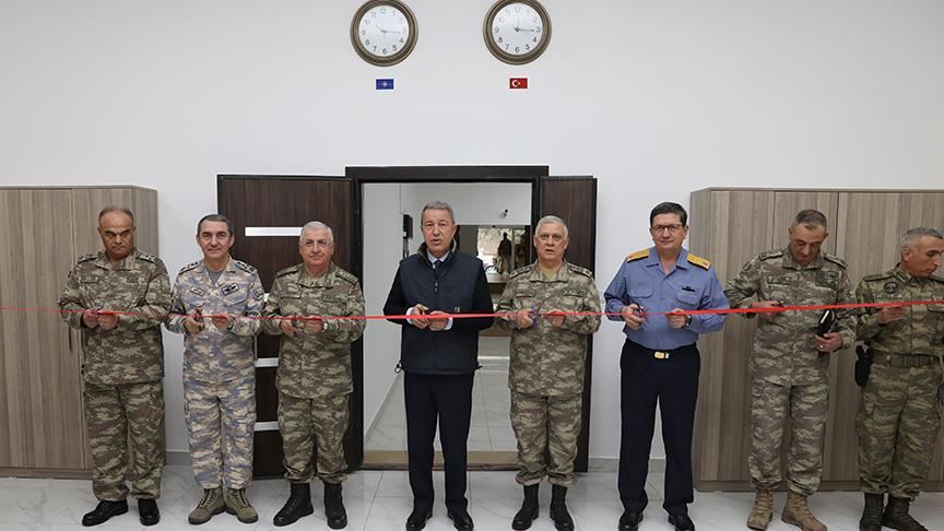 أكار يفتتح غرفة متقدمة للعمليات المشتركة على الحدود مع سوريا