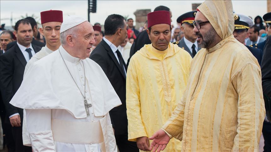Le Pape François en visite au Maroc