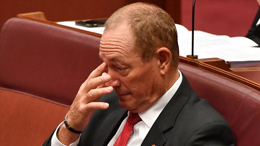 Avustralya Senatosu Fraser Anning’i resmen kınadı 