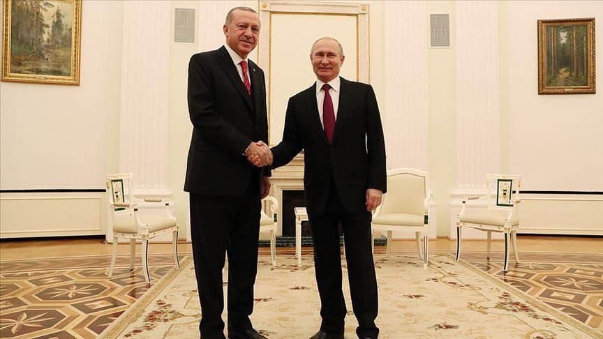 أردوغان وبوتين يلتقيان للمرة الثالثة في 2019