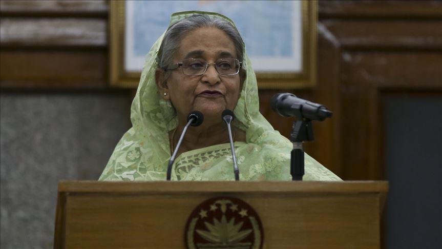 Bangladeshi PM calls for safe repatriation of Rohingya