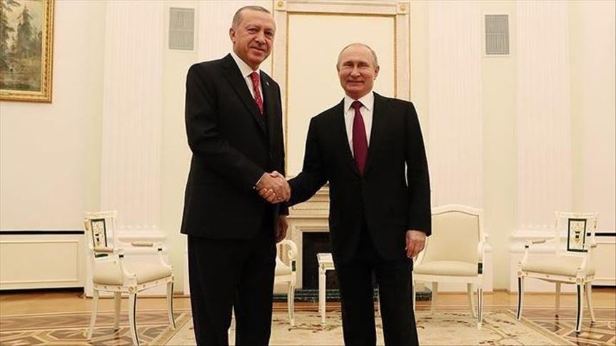 Erdogan, Putin bertemu di Moskow pada 8 April