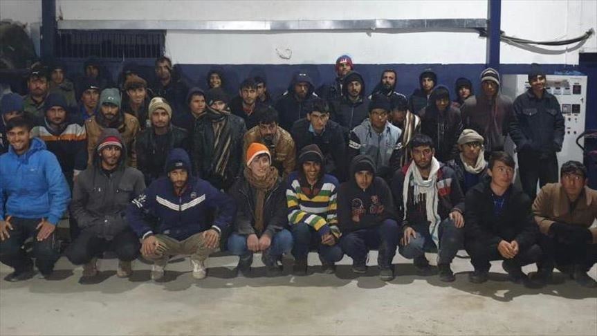 Nearly 800 irregular migrants held across Turkey
