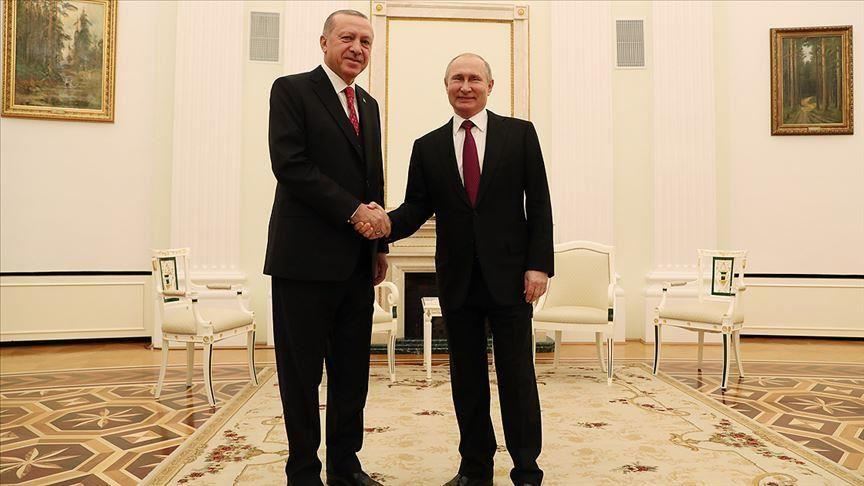 القضية السورية تتصدر أجندة زيارة أردوغان لروسيا