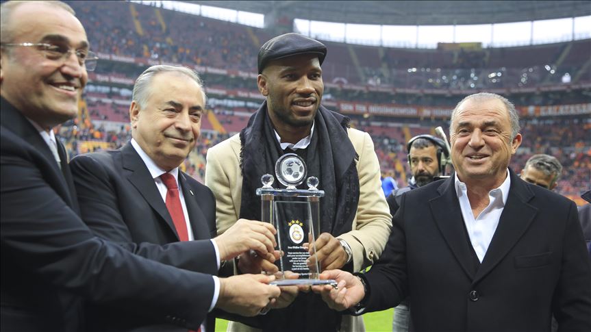 Football: Galatasaray honor world famous ex-star Drogba