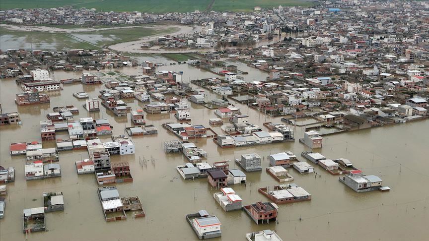 Iran evacuates six towns over flooding