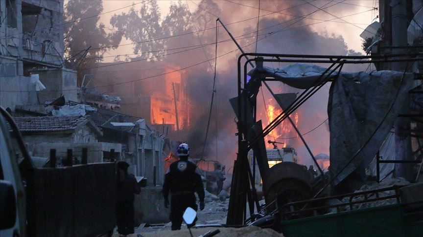 Сторонники Асада обстреливают зону деэскалации в Идлибе