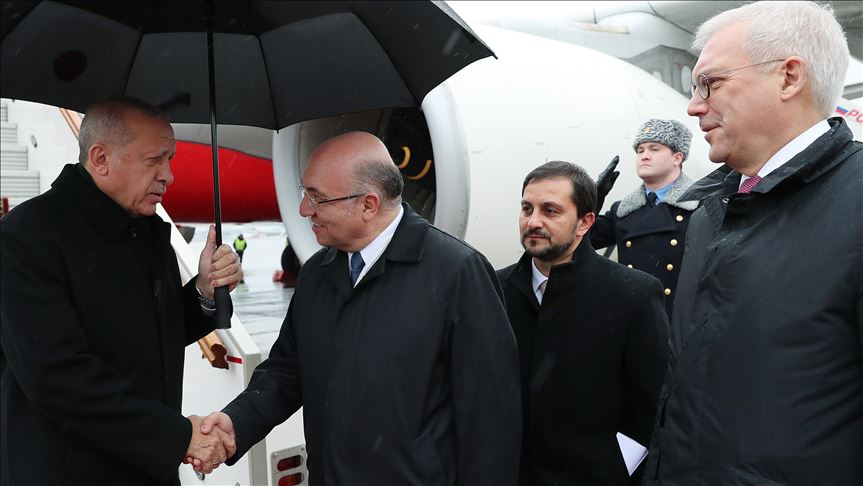 Начался визит президента Турции в Россию 