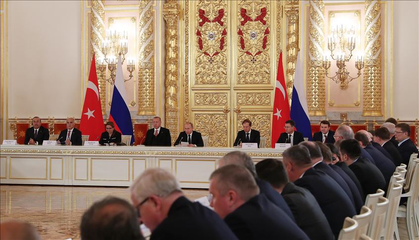 Erdogan i Putin na sastanku s turskim i ruskim poduzetnicima: Olakšati poslovanje dvjema stranama