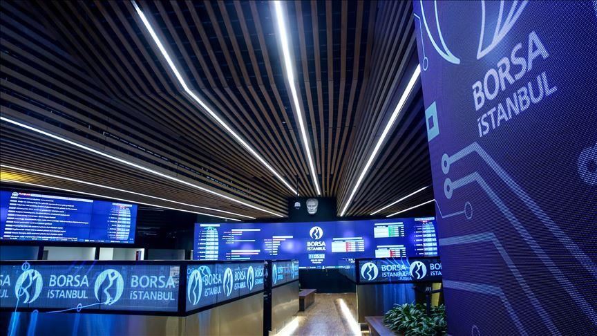 Turkey's benchmark stock index closes Monday down