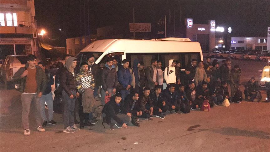 دستگیری 47 مهاجر غیرقانونی در غرب ترکیه