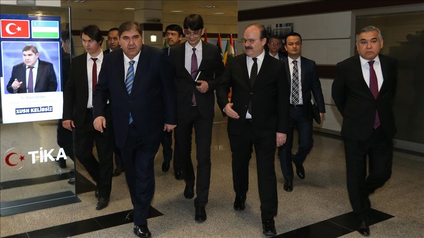 Uzbekistan's deputy PM visits Turkish aid agency 