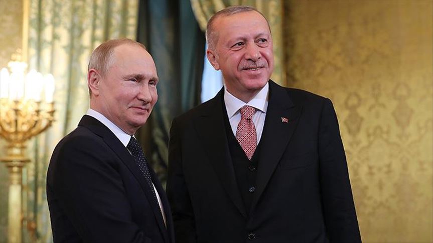 Turkish, Russian presidents meeting in Moscow