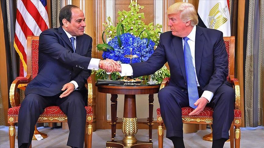 ترامب: العلاقات مع مصر في أفضل حال
