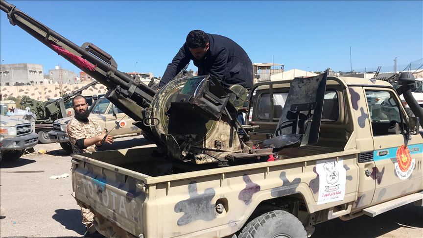 Libyan government forces retake two bases from Haftar
