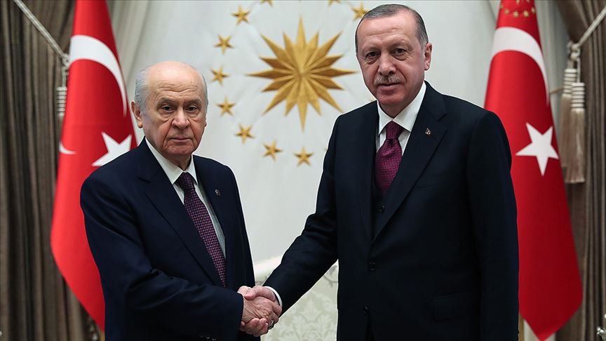 Cumhurbaşkanı Erdoğan Bahçeli'yi kabul edecek